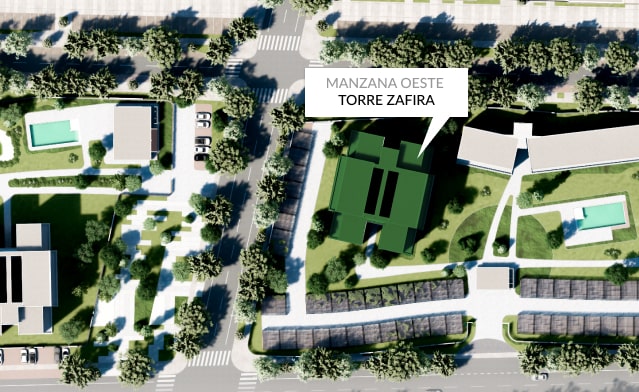 Mapa Torre Zafira